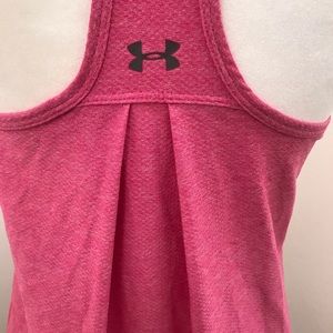 Woman’s Under Armour pink tank top